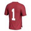 #1 Alabama Crimson Tide GameDay Greats Football Jersey - Crimson - Detail View