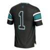 #1 Coastal Carolina Chanticleers GameDay Greats Football Jersey - Black - Detail View