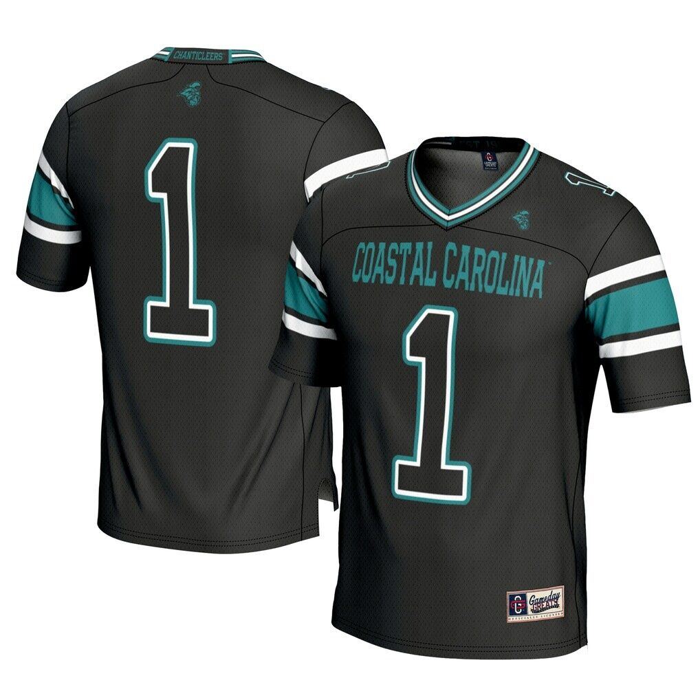#1 Coastal Carolina Chanticleers GameDay Greats Football Jersey