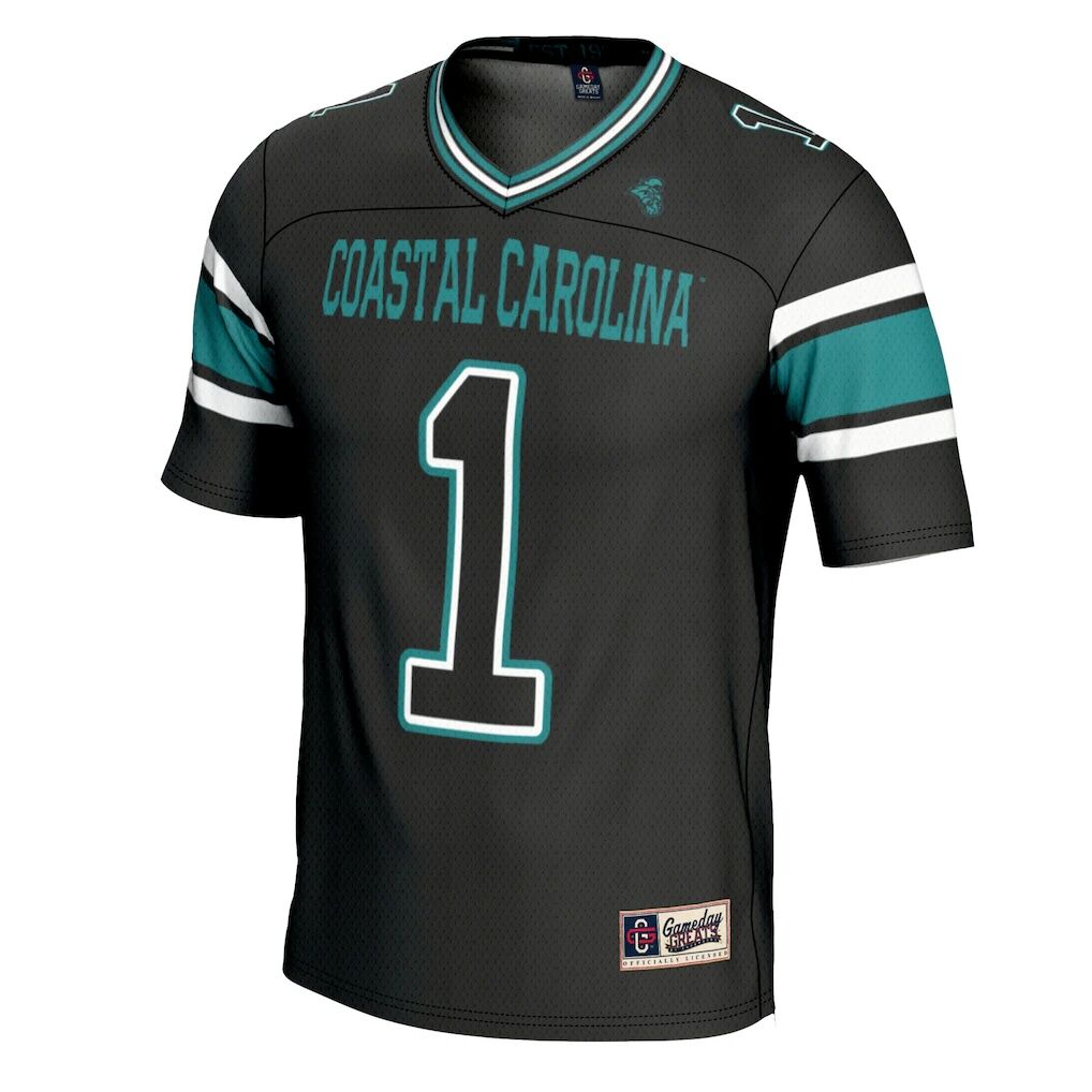 #1 Coastal Carolina Chanticleers GameDay Greats Football Jersey