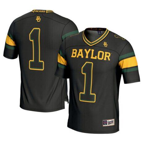 #1 Baylor Bears GameDay Greats Football Jersey - Black - Front View