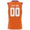 Clemson Tigers GameDay Greats Youth NIL Pick-A-Player Lightweight Men's Basketball Jersey - Orange - Detail View