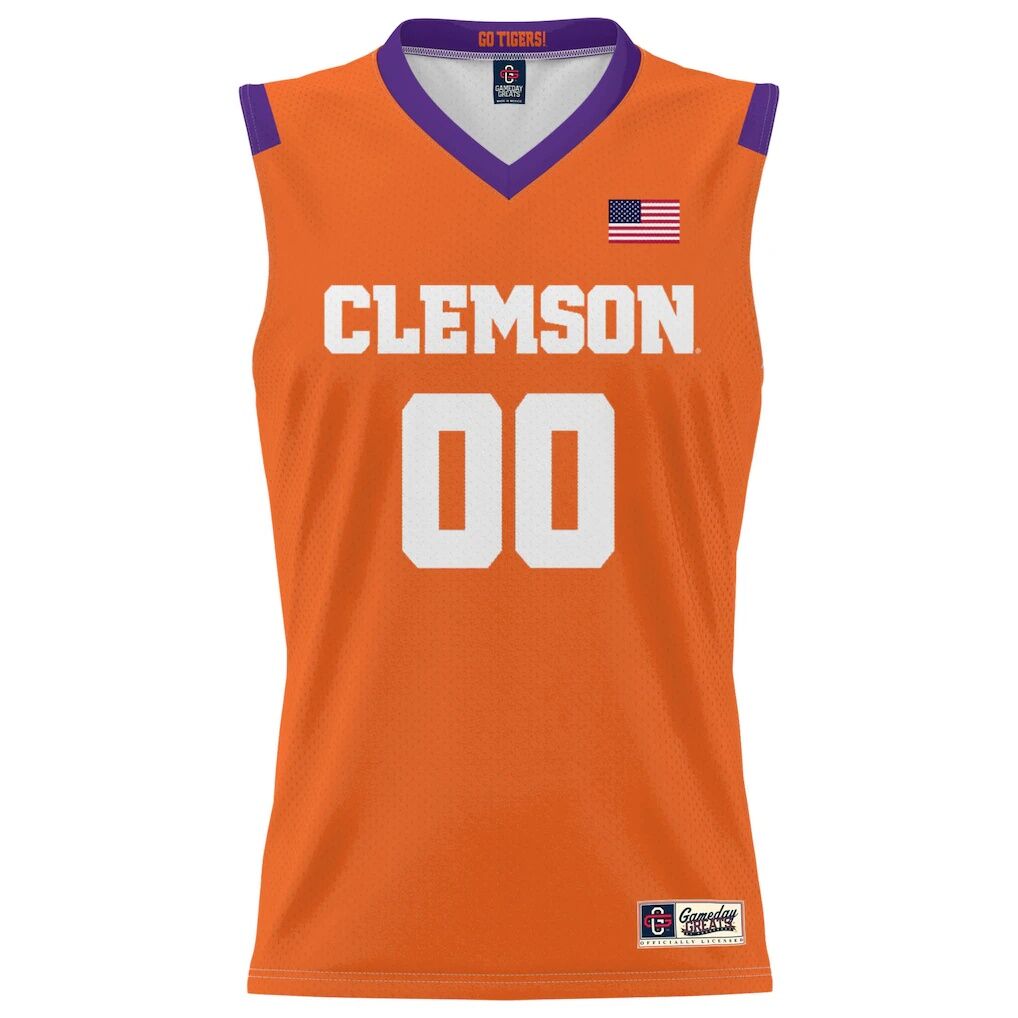 Clemson Tigers GameDay Greats Youth NIL Pick-A-Player Lightweight Men's Basketball Jersey
