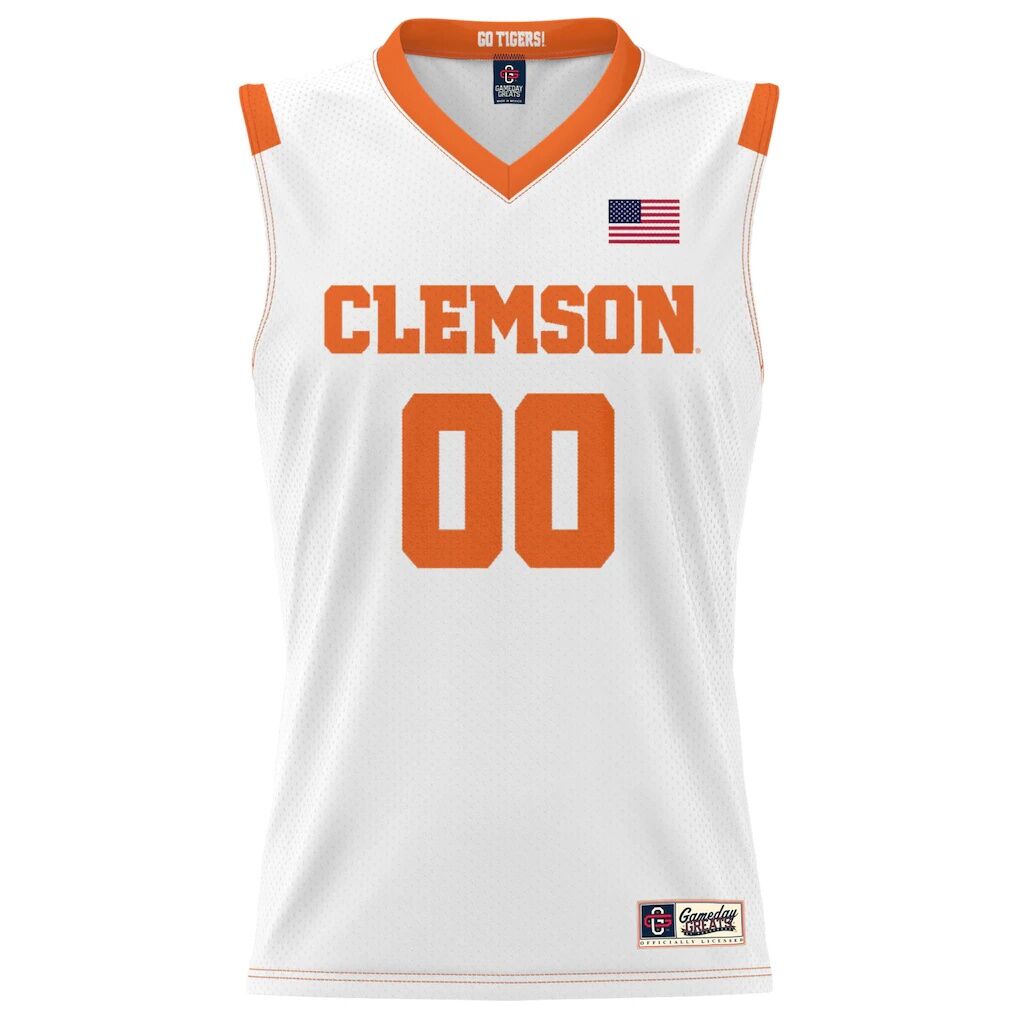 Clemson Tigers GameDay Greats Youth NIL Pick-A-Player Lightweight Men's Basketball Jersey
