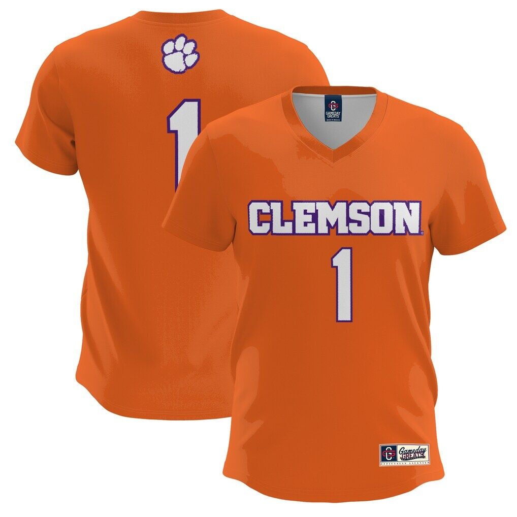 #1 Clemson Tigers GameDay Greats Youth Lightweight Lacrosse Jersey