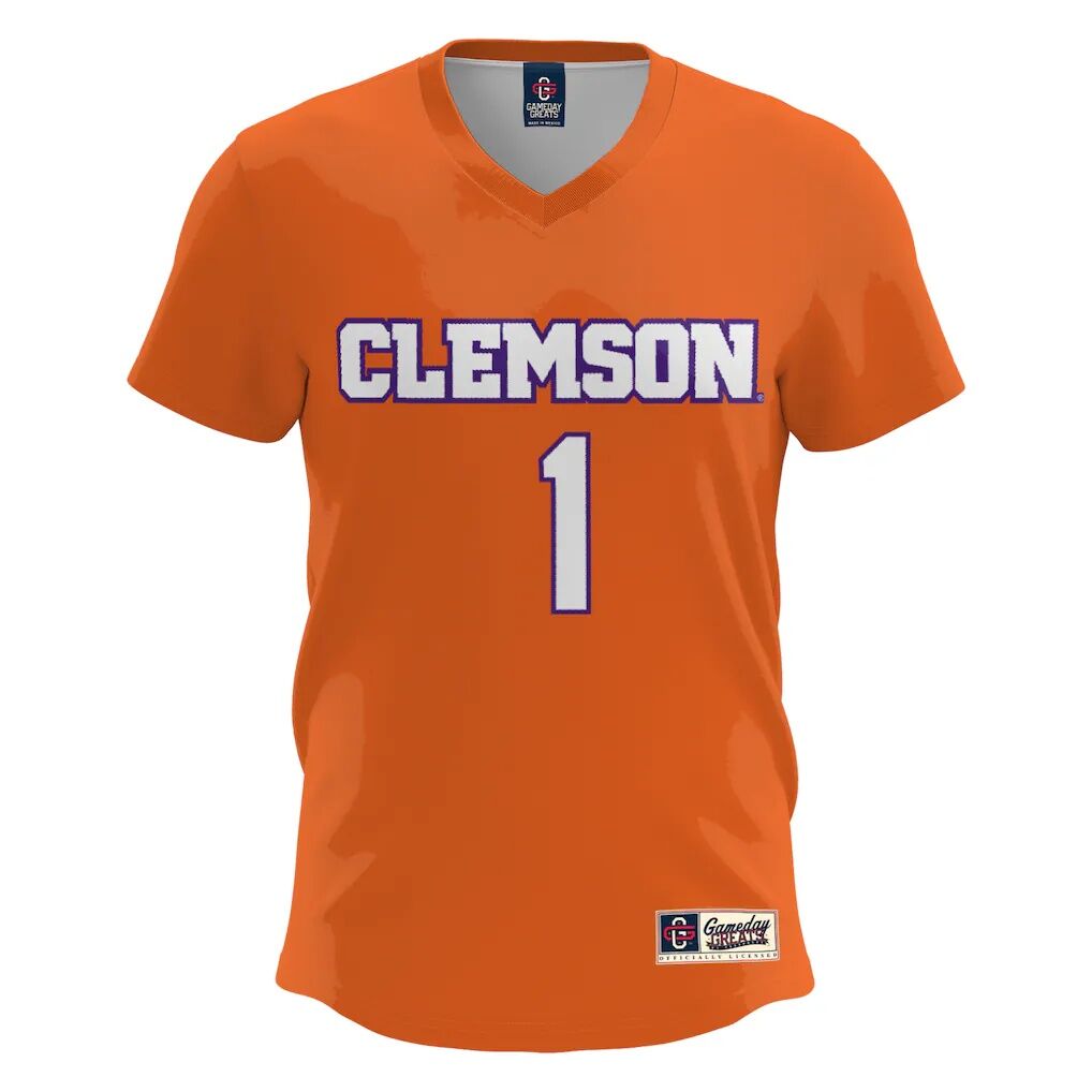 #1 Clemson Tigers GameDay Greats Youth Lightweight Lacrosse Jersey