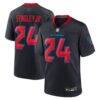 Derek Stingley Jr. Houston Texans Nike 2nd Alternate Game Jersey - Navy - Front View