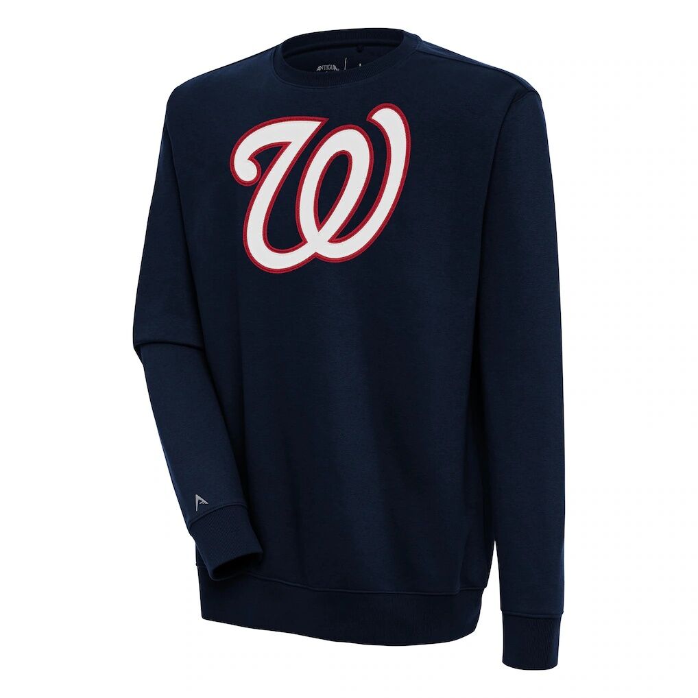 Washington Nationals Antigua Victory Pullover Sweatshirt
