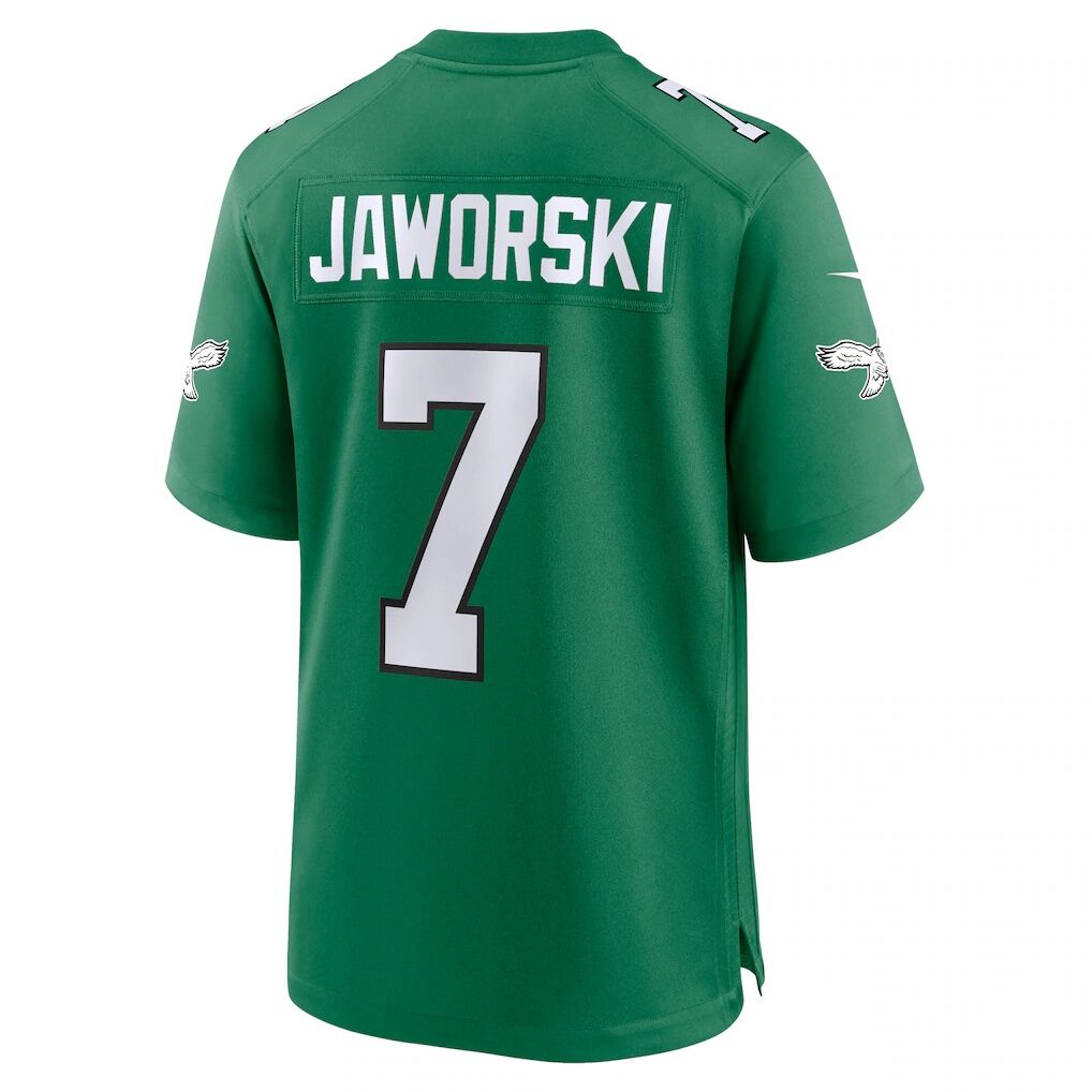 Ron Jaworski Philadelphia Eagles Nike Retired Player Alternate Game Jersey - Kelly Green