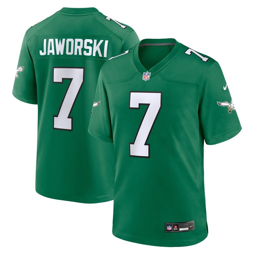 Ron Jaworski Philadelphia Eagles Nike Retired Player Alternate Game Jersey - Kelly Green