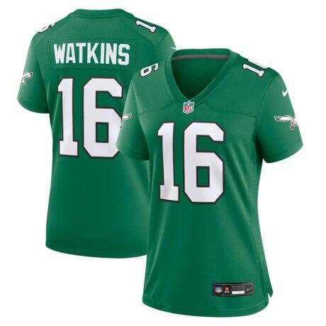 Quez Watkins Philadelphia Eagles Nike Women's Alternate Game Jersey - - Front View