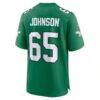 Lane Johnson Philadelphia Eagles Nike Alternate Game Jersey - - Detail View