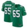 Lane Johnson Philadelphia Eagles Nike Alternate Game Jersey - - Front View