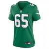 Lane Johnson Philadelphia Eagles Nike Women's Alternate Game Jersey - Kelly Green - Side View