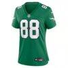 Dallas Goedert Philadelphia Eagles Nike Women's Alternate Game Jersey - - Side View