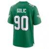Mike Golic Philadelphia Eagles Nike Retired Player Alternate Game Jersey - - Detail View