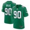 Mike Golic Philadelphia Eagles Nike Retired Player Alternate Game Jersey - - Front View