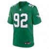 Reggie White Philadelphia Eagles Nike Retired Player Alternate Game Jersey - - Side View