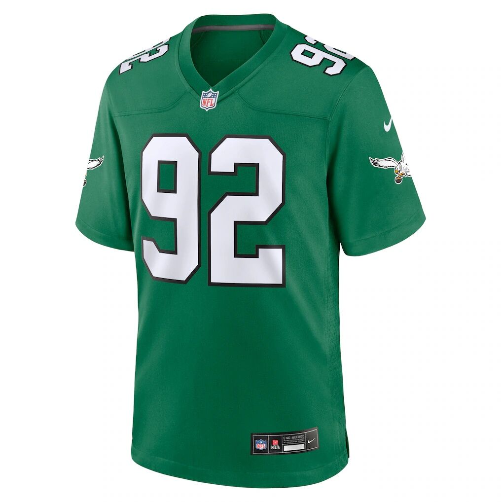 Reggie White Philadelphia Eagles Nike Retired Player Alternate Game Jersey - Kelly Green