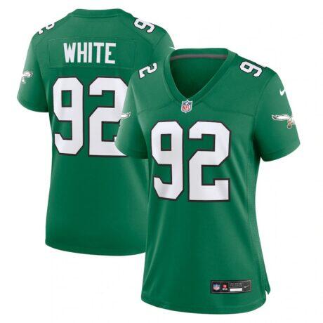 Reggie White Philadelphia Eagles Nike Women's Alternate Game Jersey - - Front View
