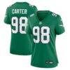 Jalen Carter Philadelphia Eagles Nike Women's Alternate Game Jersey - - Front View