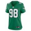 Jalen Carter Philadelphia Eagles Nike Women's Alternate Game Jersey - - Side View