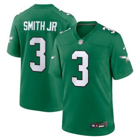 Nolan Smith Philadelphia Eagles Nike Alternate Game Jersey - - Front View
