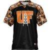 Findlay Oilers GameDay Greats Youth Camo Football Jersey - Black - Side View