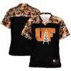 Findlay Oilers GameDay Greats Women's Camo Football Jersey - Black - Front View