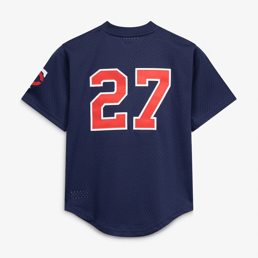 David Ortiz Minnesota Twins Mitchell & Ness Youth Cooperstown Collection Mesh Batting Practice Jersey