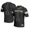 #1 Georgetown Hoyas GameDay Greats Youth Football Jersey - Black - Front View