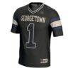 #1 Georgetown Hoyas GameDay Greats Youth Football Jersey - Black - Side View