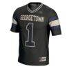 #1 Georgetown Hoyas GameDay Greats Football Jersey - - Side View