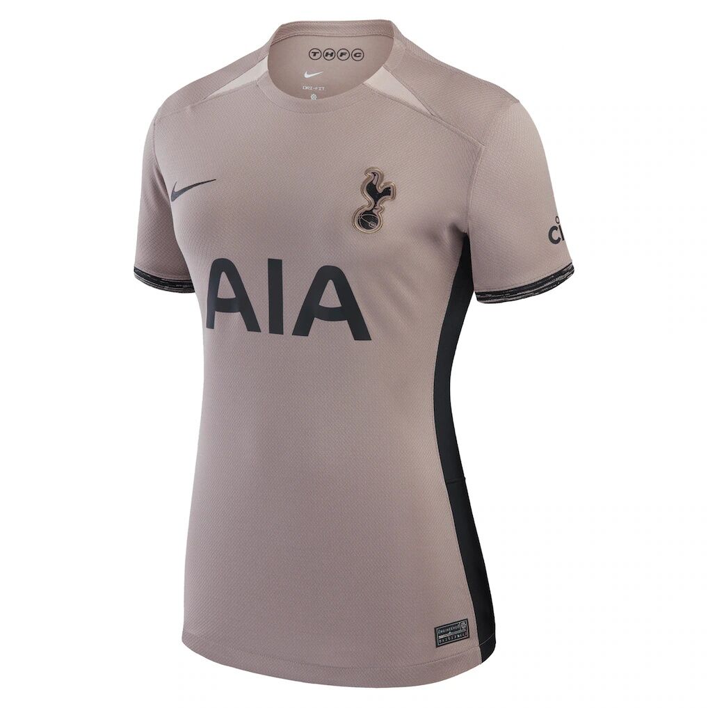 Son Heung-Min Tottenham Hotspur Nike Women's 2023/24 Third Stadium Replica Player Jersey - Tan