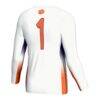 #1 Clemson Tigers GameDay Greats Youth Lightweight Women's Volleyball Jersey - White - Detail View