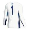 #1 Creighton Bluejays GameDay Greats Youth Lightweight Women's Volleyball Jersey - White - Detail View