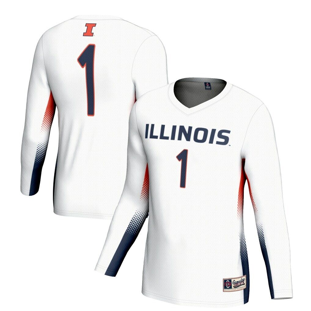 #1 Illinois Fighting Illini GameDay Greats Unisex Lightweight Volleyball Jersey