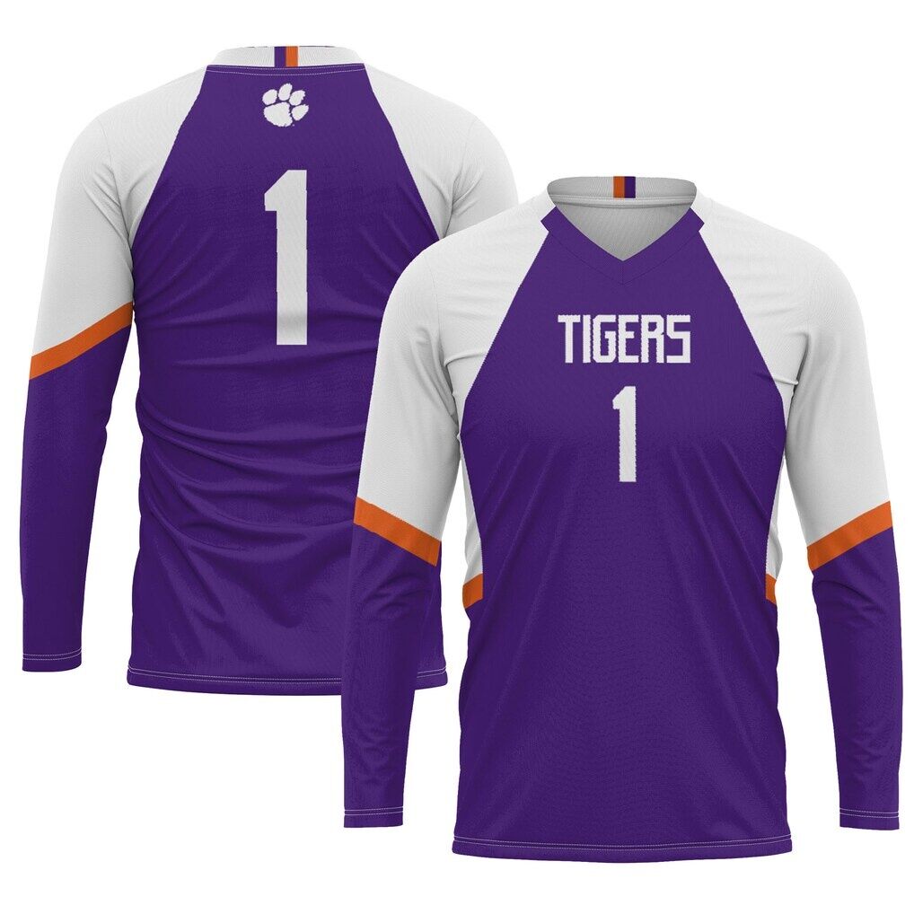 #1 Clemson Tigers GameDay Greats Unisex Lightweight Volleyball Jersey