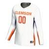 Clemson Tigers GameDay Greats Unisex NIL Lightweight Volleyball Jersey - White - Side View
