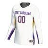 ECU Pirates GameDay Greats Unisex NIL Lightweight Volleyball Jersey - White - Side View