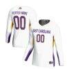 ECU Pirates GameDay Greats Youth NIL Lightweight Volleyball Jersey - White - Front View