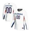 Florida Gators GameDay Greats Unisex NIL Lightweight Volleyball Jersey - White - Front View