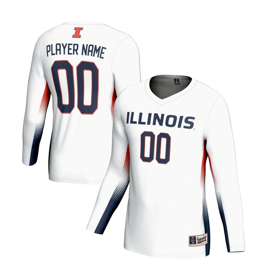 Illinois Fighting Illini GameDay Greats Youth NIL Lightweight Volleyball Jersey