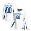 Kentucky Wildcats GameDay Greats Unisex NIL Lightweight Volleyball Jersey - White - Front View