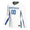 Kentucky Wildcats GameDay Greats Unisex NIL Lightweight Volleyball Jersey - White - Side View