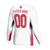 Ball State Cardinals GameDay Greats Unisex NIL Lightweight Volleyball Jersey - White - Detail View