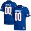 Kansas Jayhawks adidas Pick-A-Player NIL Replica Football Jersey - - Front View