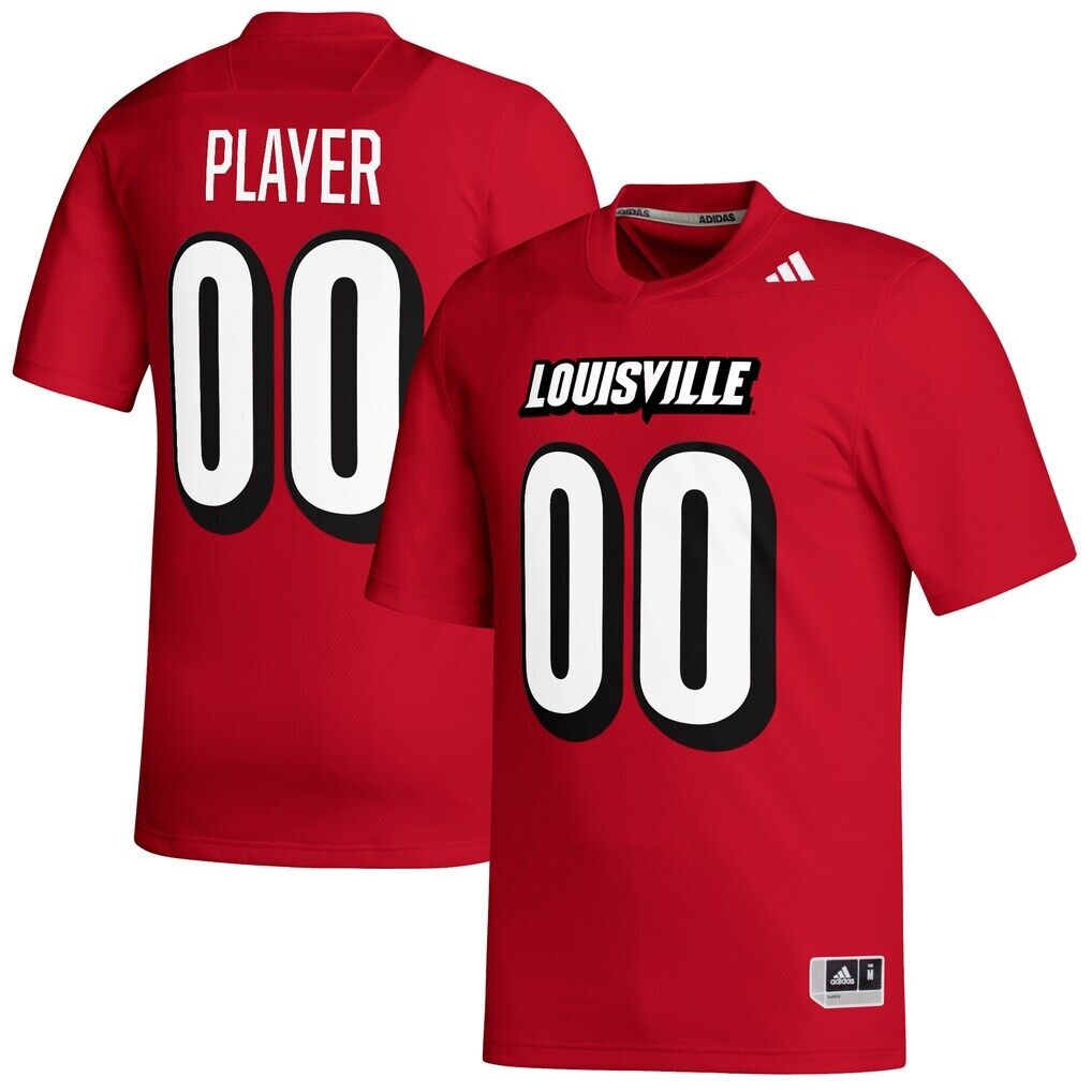 Louisville Cardinals adidas NIL Pick-A-Player Replica Football Jersey