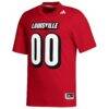 Louisville Cardinals adidas NIL Pick-A-Player Replica Football Jersey - Red - Side View