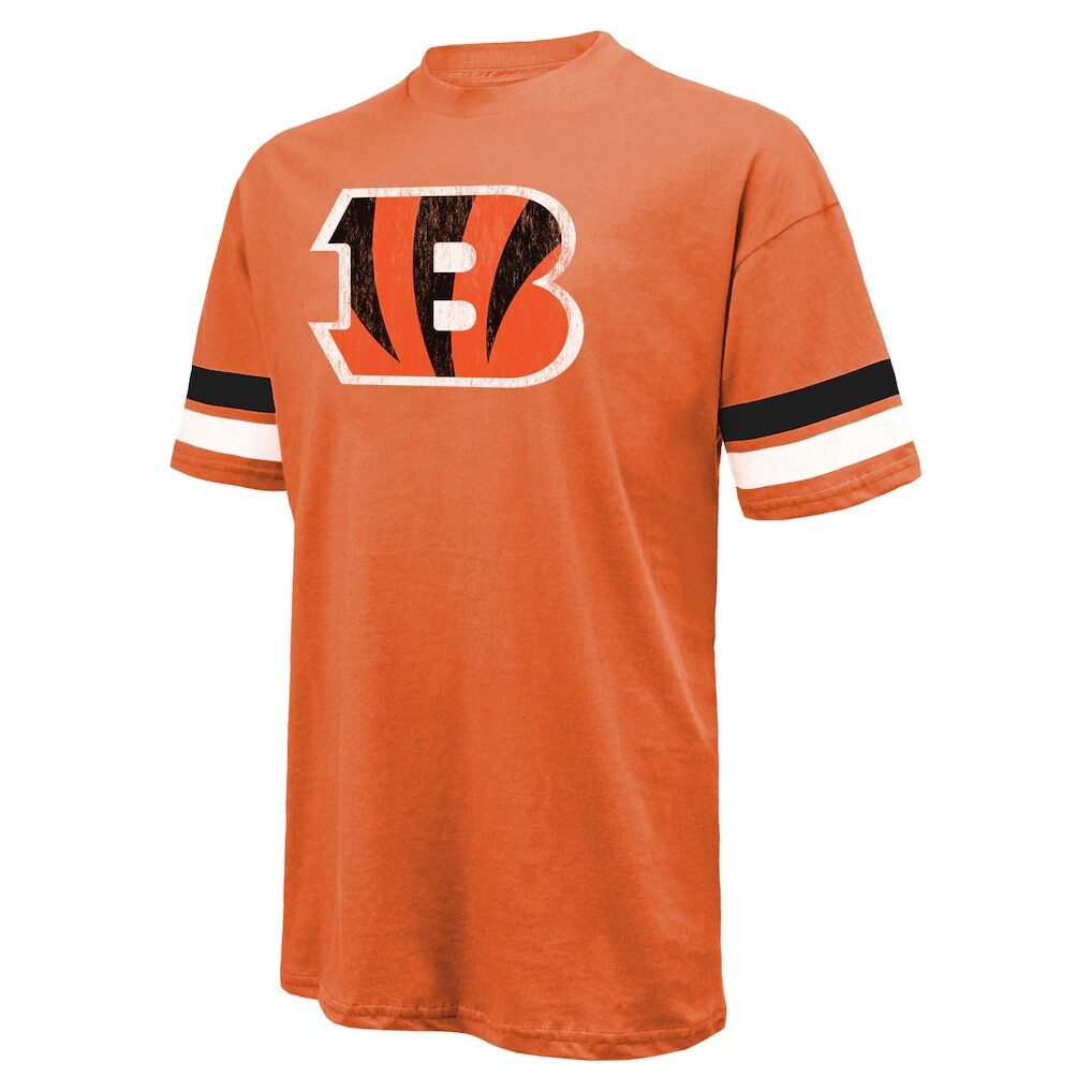 Joe Burrow Cincinnati Bengals Majestic Threads Name & Number Oversize Fit T-Shirt